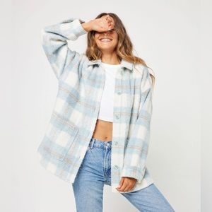 LSPACE SMALL Seaside Shacket. Brand New